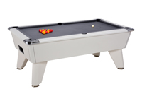 Billard pool Anglais dpt oméga blanc tapis gris 7ft