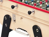 La Passion du Billard Baby foot Bonzini B60 avec monnayeur detail.