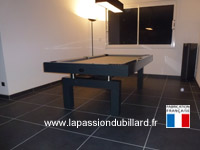 Billard de style design Arcade gris anthracite livre a Douai.