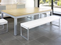 billard table de salle a manger: Billard Aramith Fusion ch�ne claire transformable en table