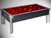 Billard moderne fusion monarch tapis bordeau
