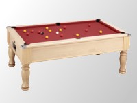 Billard pool monarch 6ft colori peche tapis rouge