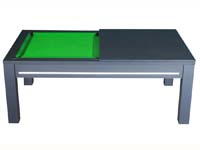 Billard table Manchester noir tapis vert