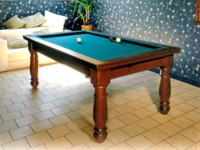 billard table lafuge: Billard francais Manoir kotibe massif acajou