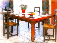 billard transformable en français: Billard Manoir kotibe massif merisier transformable table americain carambole