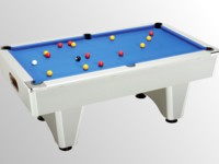 billard domestic pool country  sans monnayeur aluminium tapis bleu