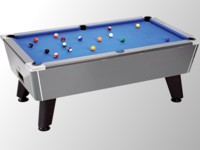 Billard pool winners carbone tapis bleu sans monnayeur