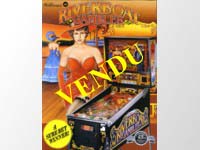 Flipper electronique de marque Williams Modele Riverboat Gambler