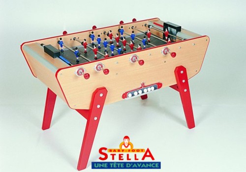 Photo et descriptif: Baby foot stella star hêtre