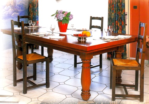 Photo et descriptif: Billard Manoir kotibe massif merisier transformable table americain carambole