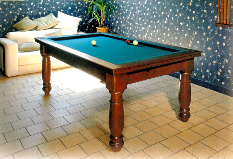 Billard francais Manoir kotibe massif acajou